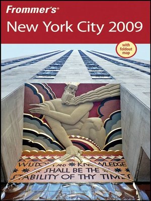 cover image of Frommer's New York City 2009